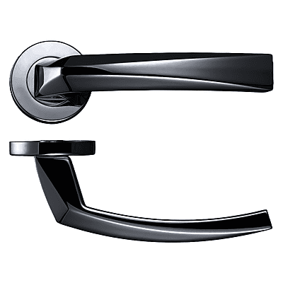 Hydra Lever Push on Round Rose