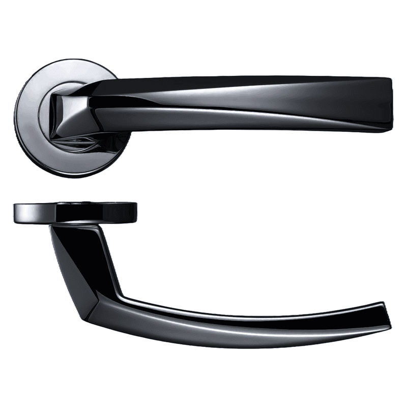 Hydra Lever Push on Round Rose