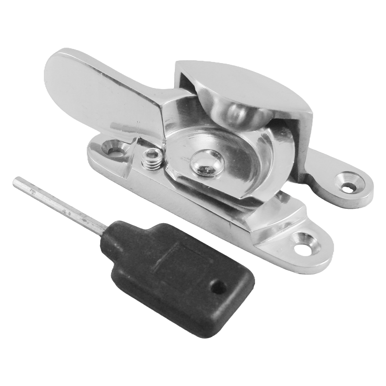 Locking Sash Fastener + Key