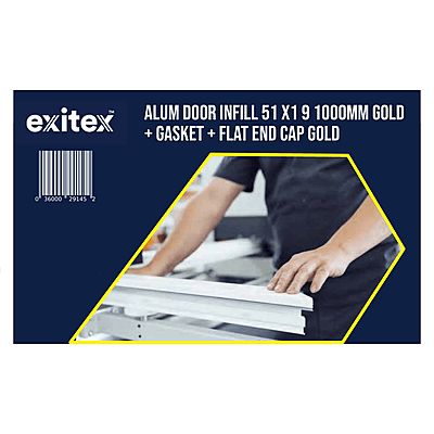 Alum Door Infill 51x19