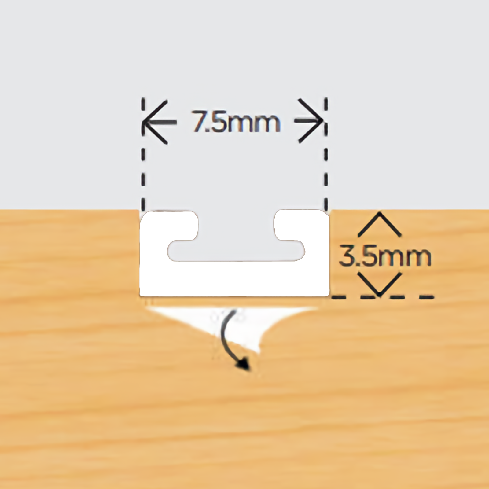Self Adhesive Pile Carrier without Pile (2.2m)