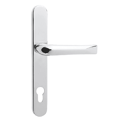 Supa Standard Lever Lever Inline Door Handle (240ml Backplate)