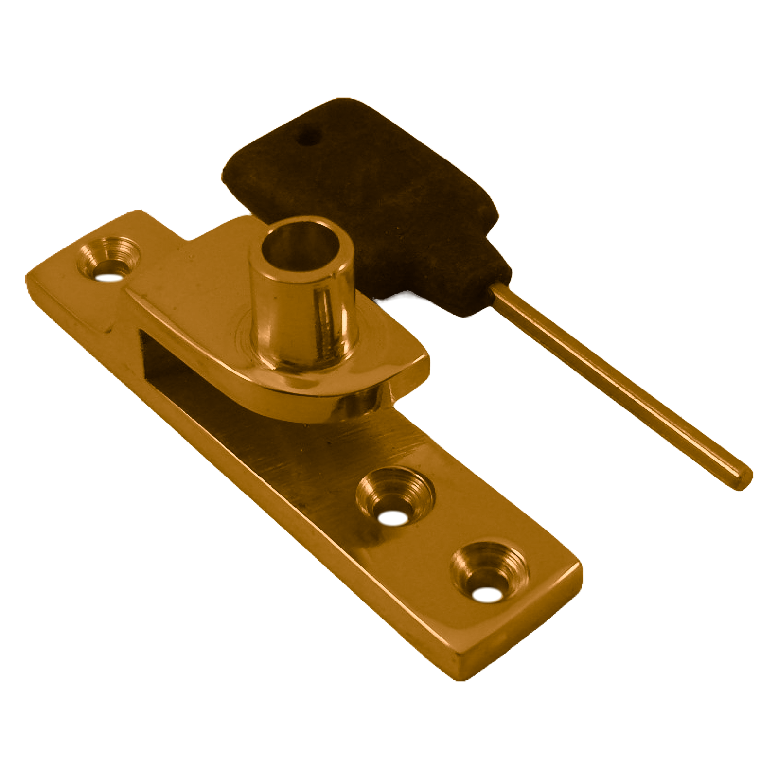 Sash Locking Keep for Straight Arm Fastener