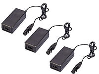 CL-60D 3KIT | Set of 3 x CL-60D | 1:1 60W 2000Lux Bi-color DMX SMD LED Panel Light(V-mount) with tripods and trolley case