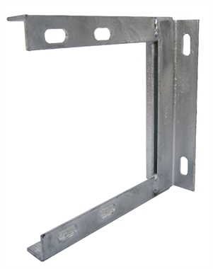 Wall Bracket Galvanised 9"x 9"
