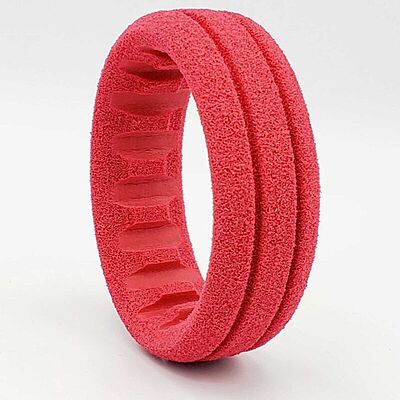 AKA 1:10 Buggy 4WD Front Closed Cell Insert V2 Soft Red (2)