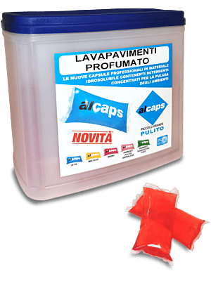 ALCAPS Bodenreiniger parfümiert | 1 x 100 Caps à 5 ml ALCAPS Bodenreiniger parfümiert | 1 x 100 Caps à 5 ml