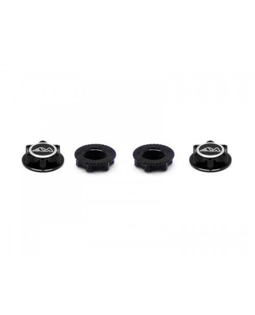Arrowmax WHEEL NUT CLOSED END LIGHTWEIGHT 1/8 BLACK
