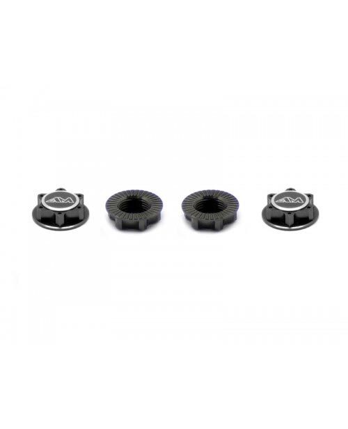 Arrowmax WHEEL NUT CLOSED END LIGHTWEIGHT 1/8 GREY