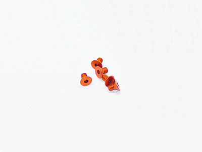 Arrowmax ALU SCREW ALLEN COUNTERSUNK M3X5 ORANGE (7075)