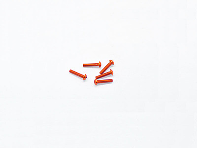 Arrowmax ALU SCREW ALLEN ROUNDHEAD M3X14 ORANGE (7075)