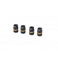 Arrowmax Alu Nut 4mm For 1/10 Set-Up System Black Golden (4)