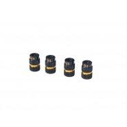 Arrowmax Alu Nut 4mm For 1/10 Set-Up System Black Golden (4) Arrowmax Alu Nut 4mm For 1/10 Set-Up System Black Golden (4)