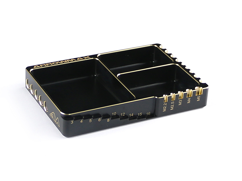 Arrowmax MULTI ALU CASE FOR SCREWSBLACK GOLDEN (120x80x18) Arrowmax MULTI ALU CASE FOR SCREWSBLACK GOLDEN (120x80x18)