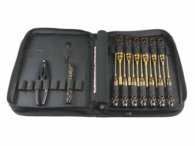 Arrowmax AM TOOLSET FOR OFFROAD (16PCS) WITH TOOLS BAG BLACK GOLDEN Arrowmax AM TOOLSET FOR OFFROAD (16PCS) WITH TOOLS BAG BLACK GOLDEN
