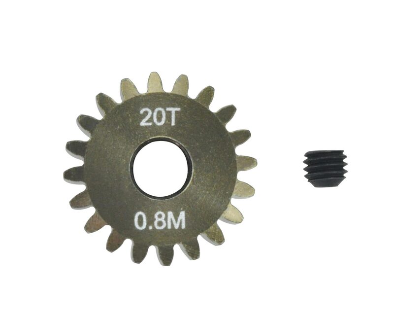 Arrowmax Pinion Gear 0.8M 20T (7075 Hard) Arrowmax Pinion Gear 0.8M 20T (7075 Hard)