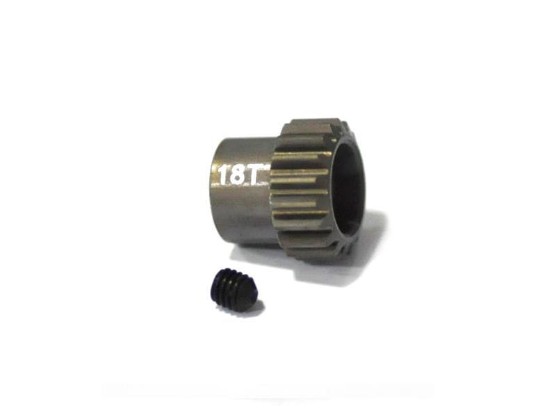 Arrowmax PINION GEAR 48P 18T 7075 HARD Arrowmax PINION GEAR 48P 18T 7075 HARD