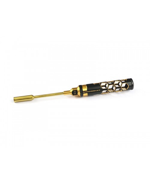 Arrowmax NUT DRIVER 5.5 X 100MM BLACK GOLDEN Arrowmax NUT DRIVER 5.5 X 100MM BLACK GOLDEN