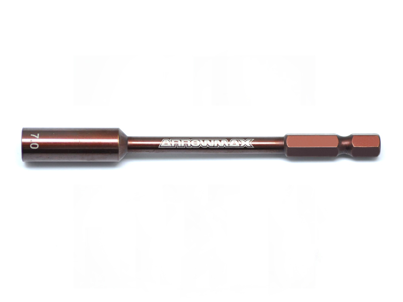 Arrowmax NUT DRIVER 7.0 X 100MM POWER TIP ONLY Arrowmax NUT DRIVER 7.0 X 100MM POWER TIP ONLY