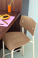 Studie Oak Bar Chair H65