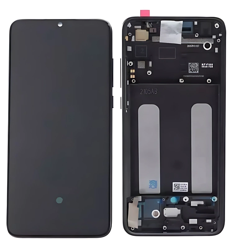 Xiaomi Mi 9 Lite & Mi CC9 Pro - Replacement AMOLED Screen Assembly & Frame - Black