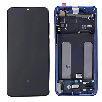 Xiaomi Mi 9 Lite & Mi CC9 - Replacement AMOLED Screen Assembly & Frame - Blue