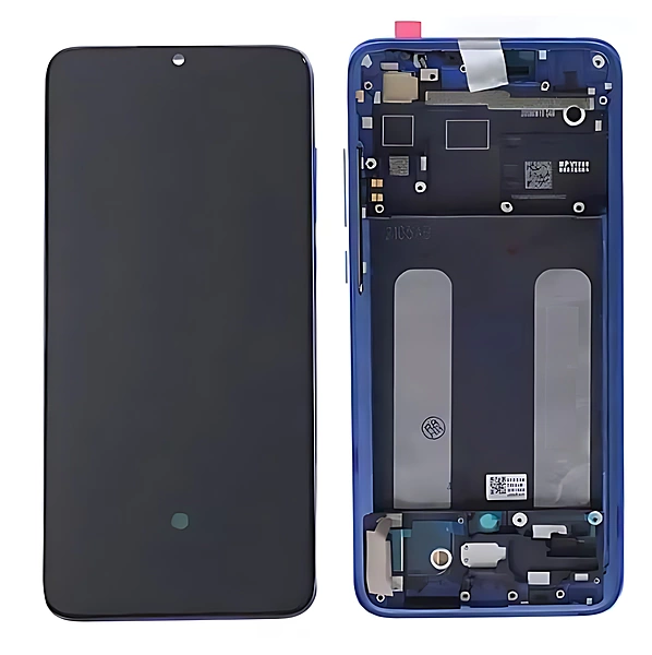 Xiaomi Mi 9 Lite & Mi CC9 - Replacement AMOLED Screen Assembly & Frame - Blue