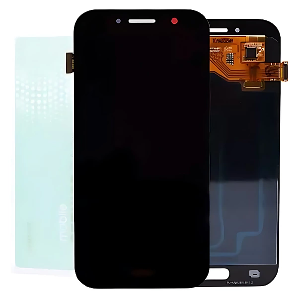For Samsung A5 2017 , A520 - Replacement AMOLED Touch Screen Assembly - Black Sky - Service Pack - GH97 - 19733A