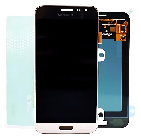 For Samsung J3 2016 , J320 - Replacement AMOLED Touch Screen Assembly - Gold - Service Pack - GH97 - 18414B
