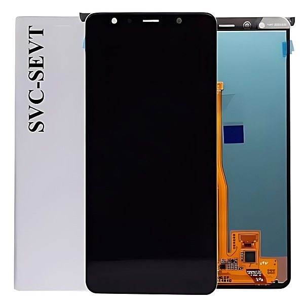 For Samsung A7 2018 , A750 - Replacement AMOLED Touch Screen Assembly - Service Pack - GH96 - 12078A