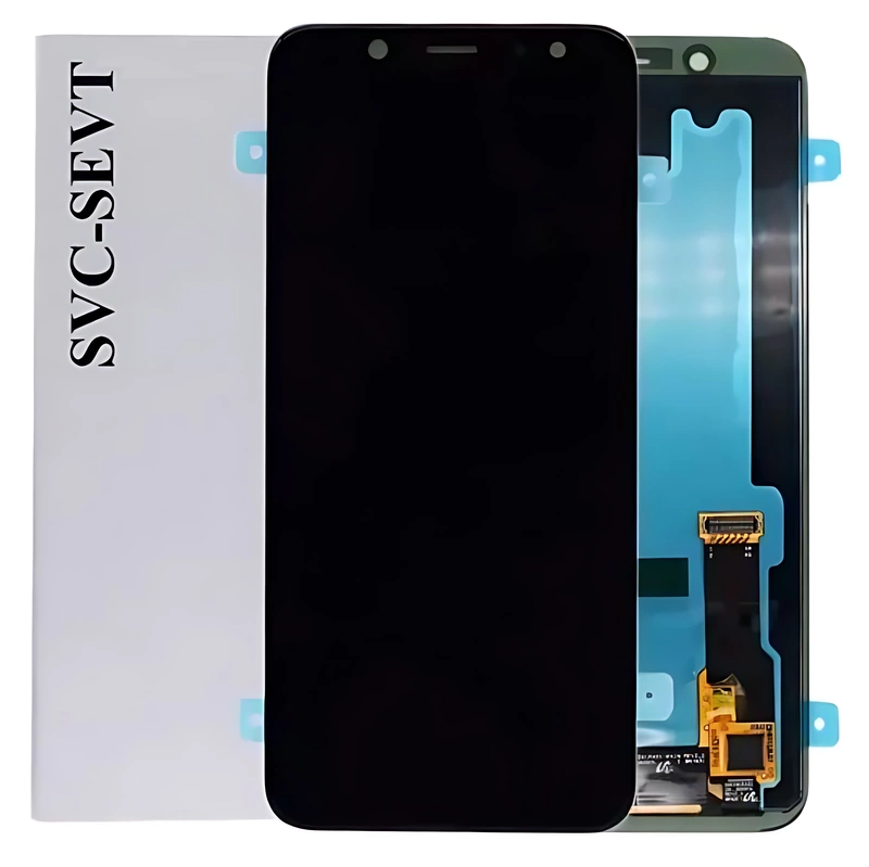 For Samsung A6 , A600 - Replacement AMOLED Touch Screen Assembly - Service Pack - GH97 - 21897A