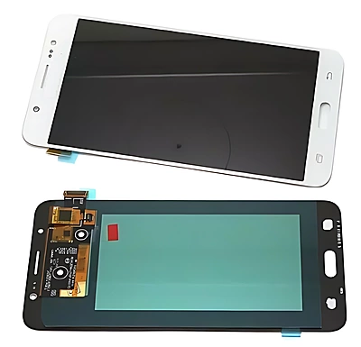 For Samsung Galaxy J7 2016 J710 - Replacement AMOLED Touch Screen Assembly - White - OEM