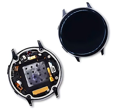 Samsung Galaxy Active2 44mm (R820) - Replacement AMOLED Touch Screen Assembly With Chassis & Buttons - Black - Original