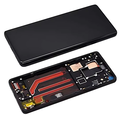 Genuine OnePlus 8 Pro - Replacement AMOLED Touch Screen Assembly With Chassis - Onyx Black - Authorised