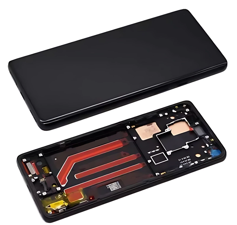 Genuine OnePlus 8 Pro - Replacement AMOLED Touch Screen Assembly With Chassis - Onyx Black - Authorised