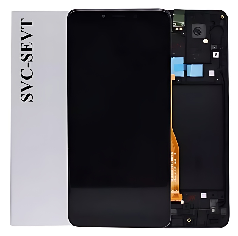 For Samsung A9 2018 , A920 - Replacement AMOLED Touch Screen Assembly With Chassis - Service Pack - GH82 - 18322A