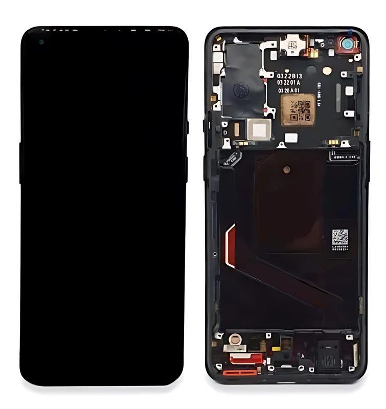 OnePlus 9 Pro - Replacement AMOLED Touch Screen Assembly With Chassis - Stellar Black