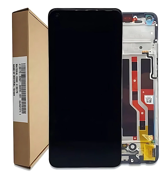 Genuine Oppo F21 Pro , F21s Pro , Reno7 , Reno8 - Replacement AMOLED Touch Screen Assembly With Frame - 4130179 - Authorised