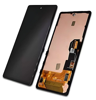 Google Pixel 6a - Replacement AMOLED Touch Screen Assembly With Frame