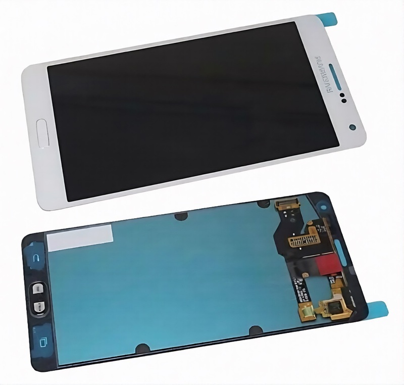 For Samsung Galaxy A7 , A700 - Replacement AMOLED Touch Screen Assembly With home Button & Adhesive - White OEM