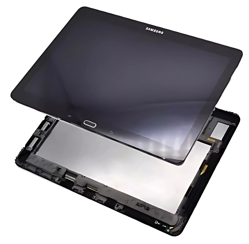 Genuine Galaxy Note 10.1 SM - P600 - Replacement AMOLED Touch Screen Digitizer Assembly With Frame - Black - Original