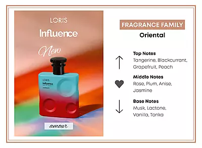 Loris Influence Amour Eau de Parfum 100 ml