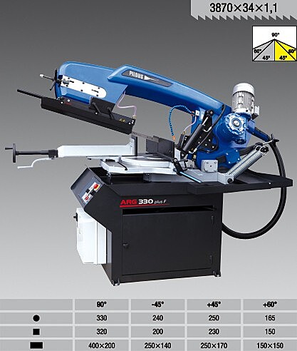 Индустриски бансек Pilous ARG 330 PLUS F