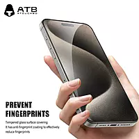 Samsung A16 Black HD Glass Screen Protector by ATB-GPM001
