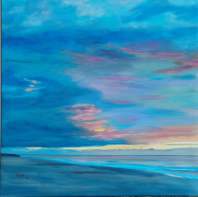 Abendstimmung über dem Meer Abendstimmung über dem Meer