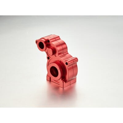 TFL SCX10 Aluminium Gearbox Housing (Red) TFL SCX10 Aluminium Gearbox Housing (Red)