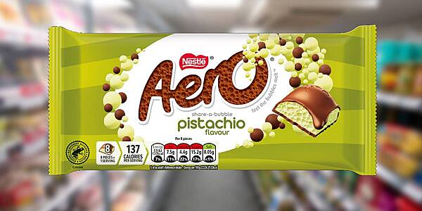 Aero Pistachio £1.65 Bar