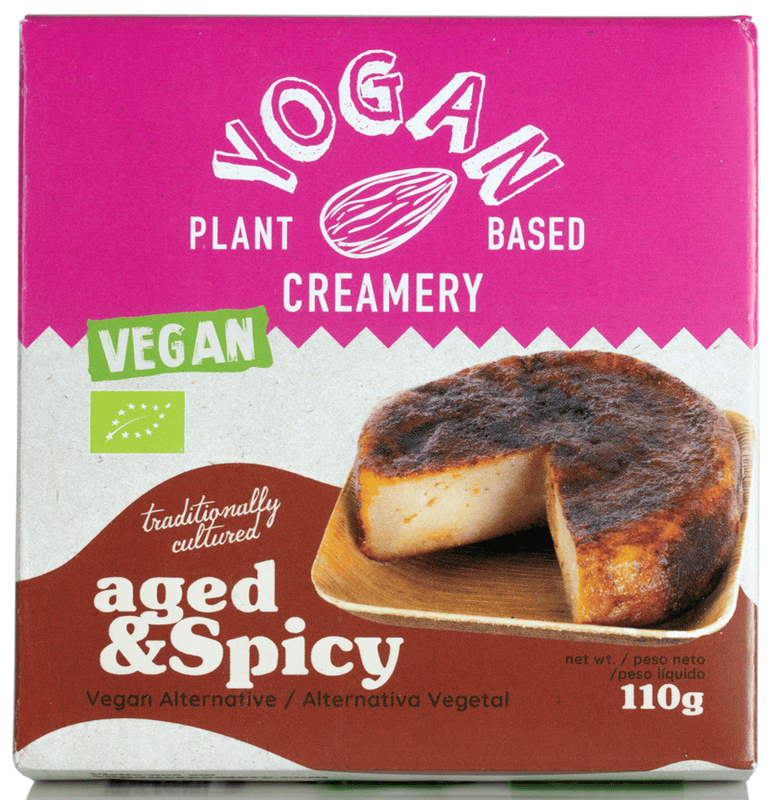 Aged Spicy Käse - Pflanzliche Basis 110g Aged Spicy Käse - Pflanzliche Basis 110g