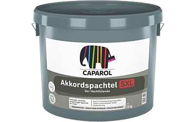 Caparol CP Akkordspachtel SXL Plaster TUB 25KG