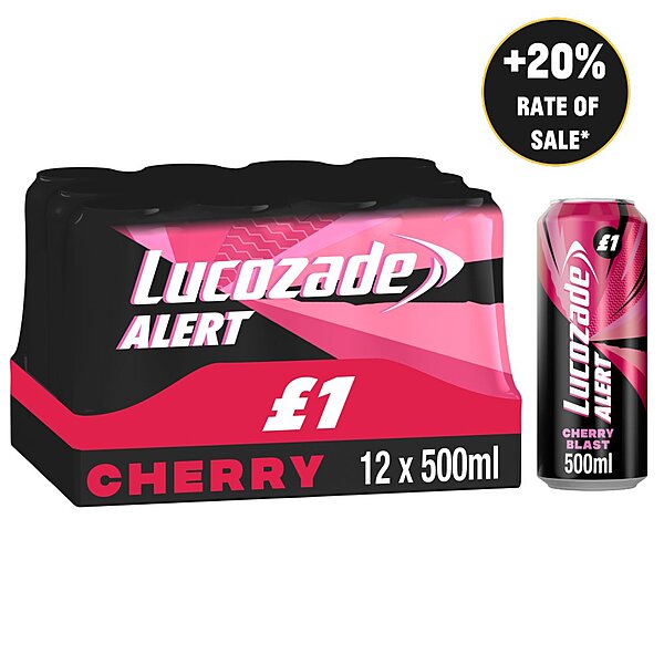 Lucozade Alert Cherry